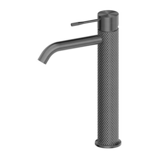 Hoge wastafelkraan Valencia - 1-Gats - Graphite