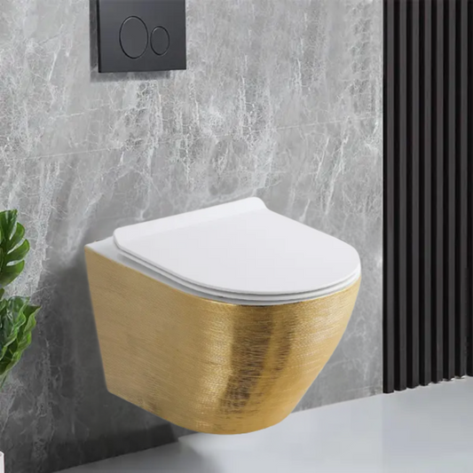 Opbouw Hangend Toilet - Monaco - Goud - 480x370x370mm