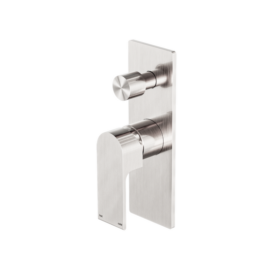 Inbouw mengkraan met diverter – Portofino – Brushed nickel