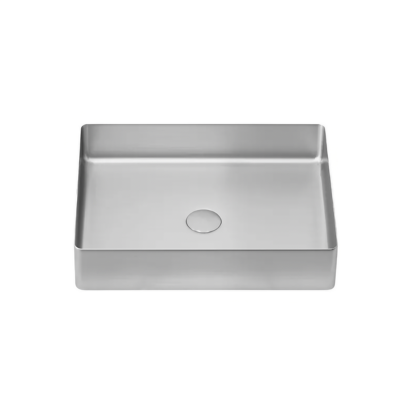 Opzet Waskom - Dante - Zilver - RVS - 570x320x100mm