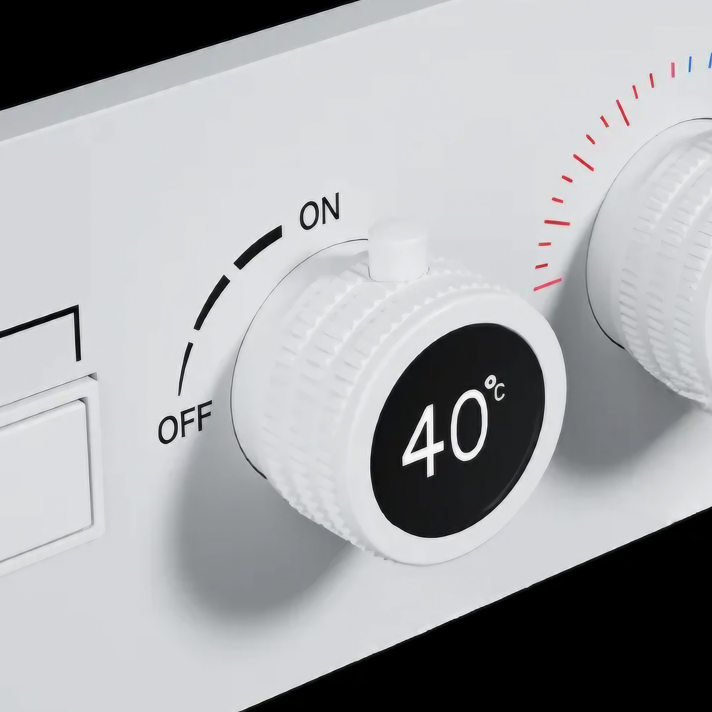 Thermostatisch Inbouw Regendoucheset - Giulia - Mat Wit - Met Digitaal Display