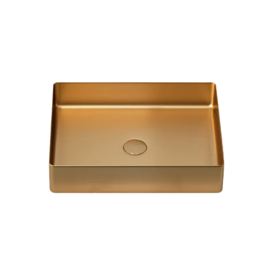 Opzet Waskom - Dante - Rose Goud - RVS - 570x320x100mm