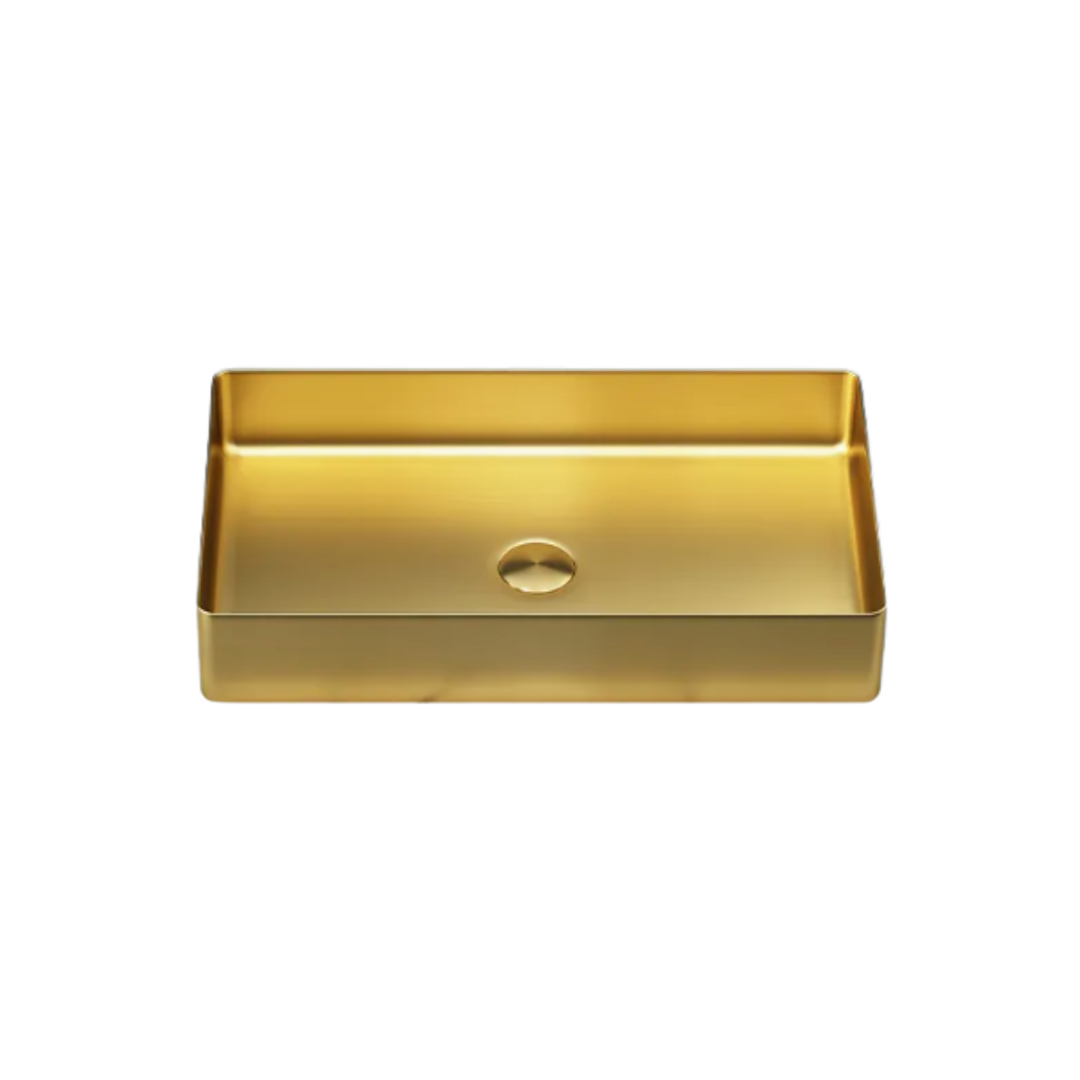 Opzet Waskom - Dante - Goud - RVS - 600x400x100mm