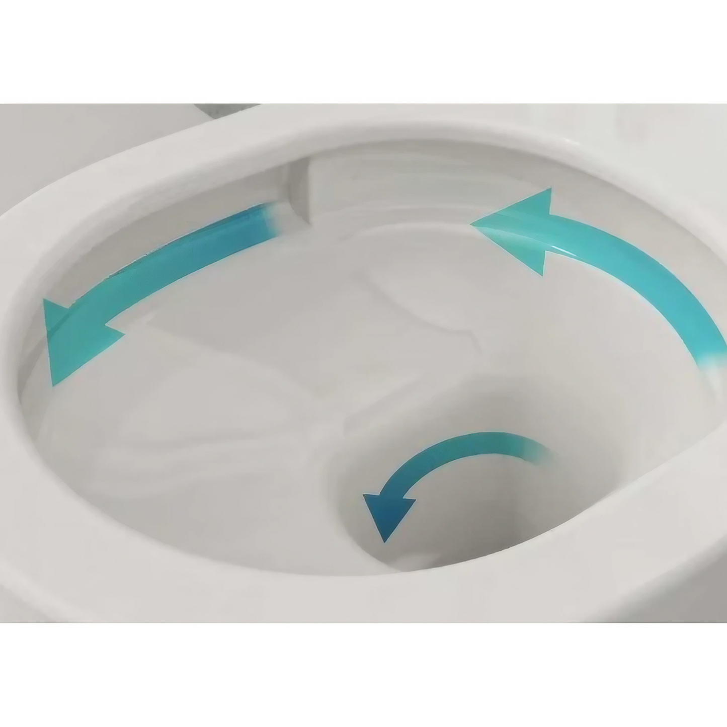 Opbouw Hangend Toilet - Barcelona - Glans Wit - 515x355x340mm