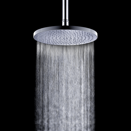 Regendoucheset Valencia – Graphite - Air shower - Met inbouwmengkraan