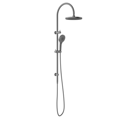 Regendoucheset Valencia – Graphite - Air shower - Met inbouwmengkraan