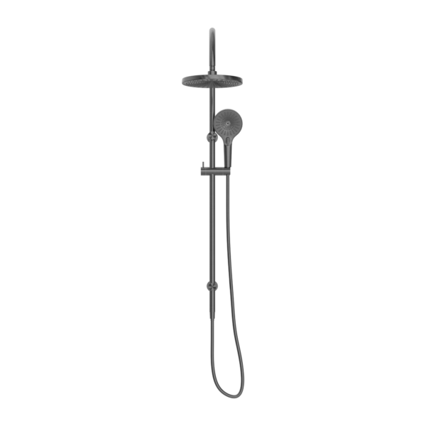 Regendoucheset Valencia – Graphite - Air shower - Met inbouwmengkraan