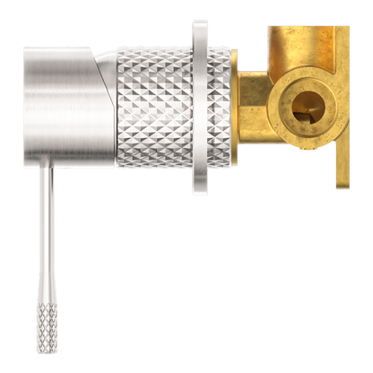 Regendoucheset Valencia – Brushed Nickel - Air shower - Met inbouwmengkraan